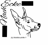 PLOTTERdatei Xoloitzcuintle 1 SVG / EPS 